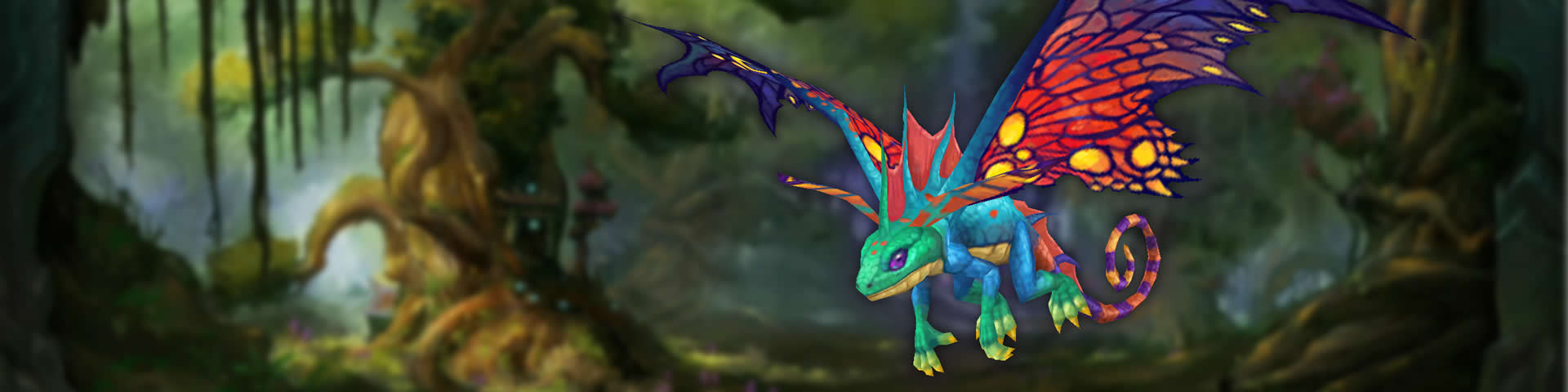 Dreamgrove Fae Dragon Banner
